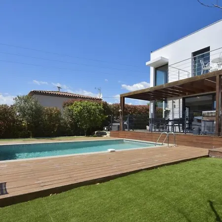Contemporary With Pool & Jacuzzi فيلة La Roquette-sur-Siagne